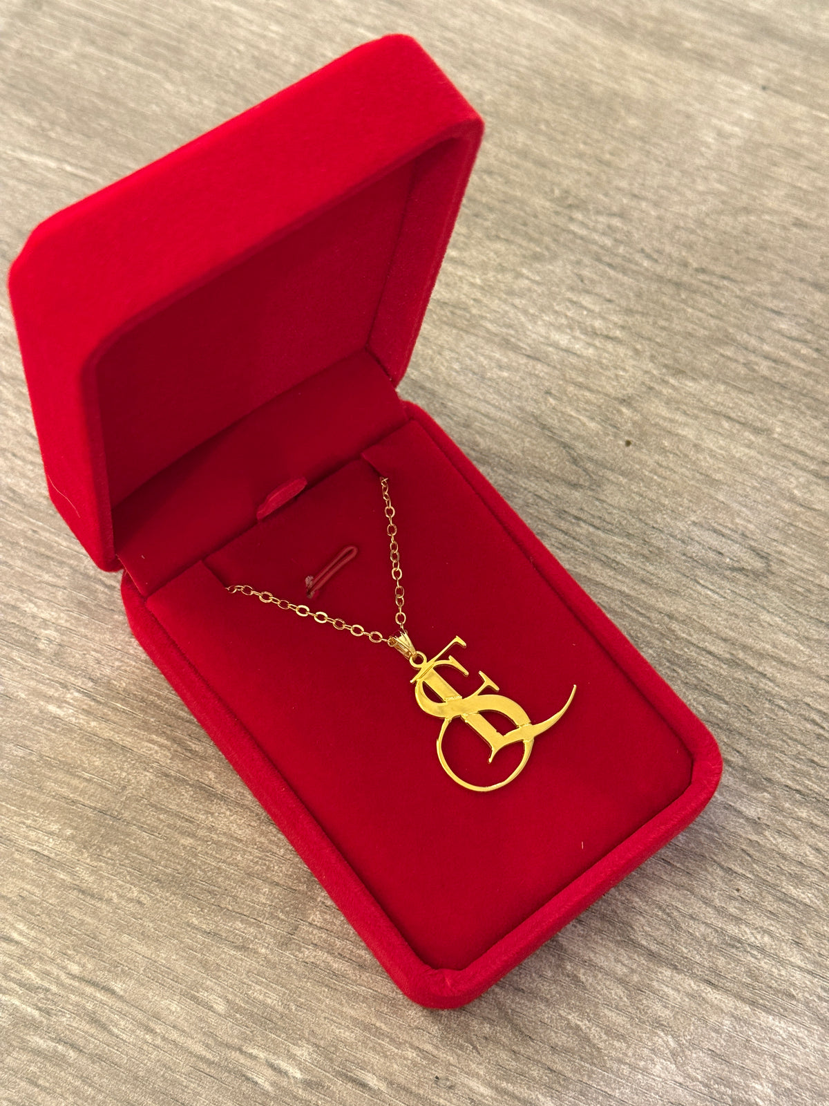 Twin-Letter Necklace