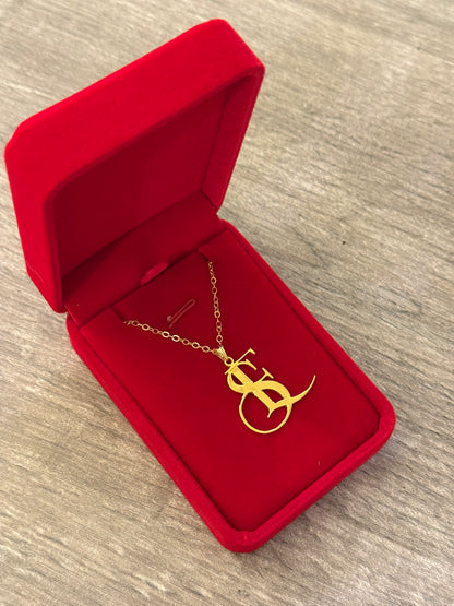 Twin-Letter Necklace