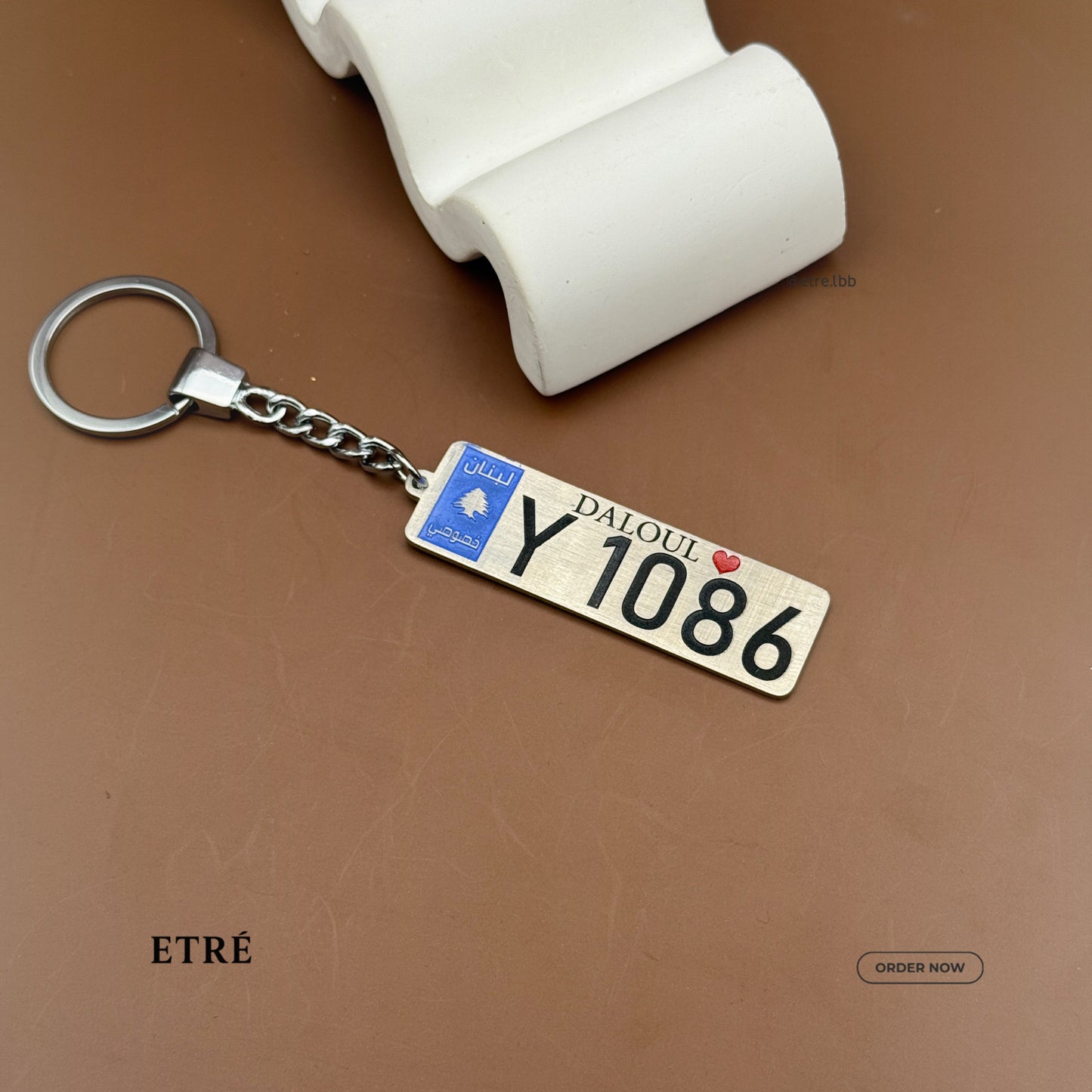 Custom License Plate Keychains