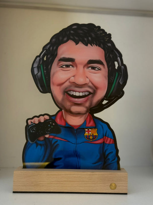LED Caricature Stand
