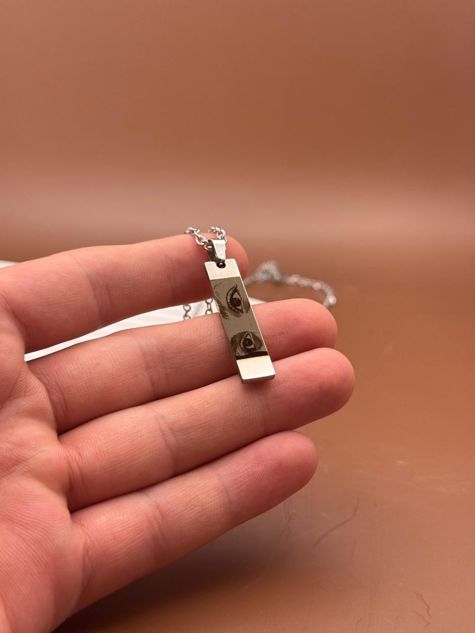 Minimalist Bar Pendant Necklace