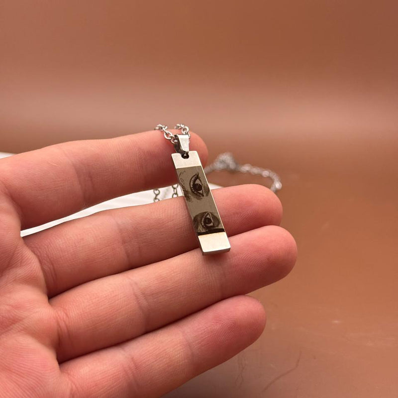Minimalist Bar Pendant Necklace