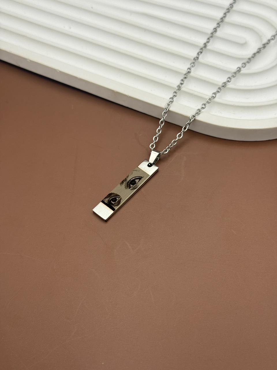 Minimalist Bar Pendant Necklace
