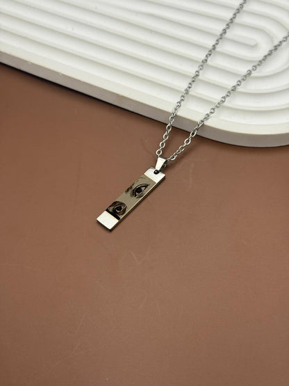 Minimalist Bar Pendant Necklace