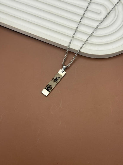 Minimalist Bar Pendant Necklace