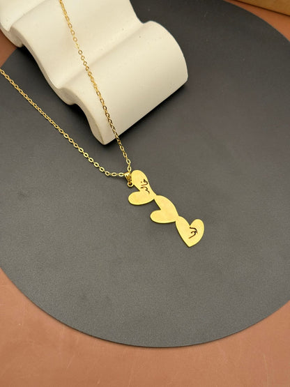 Engraved "Trio of Love" Family Pendant