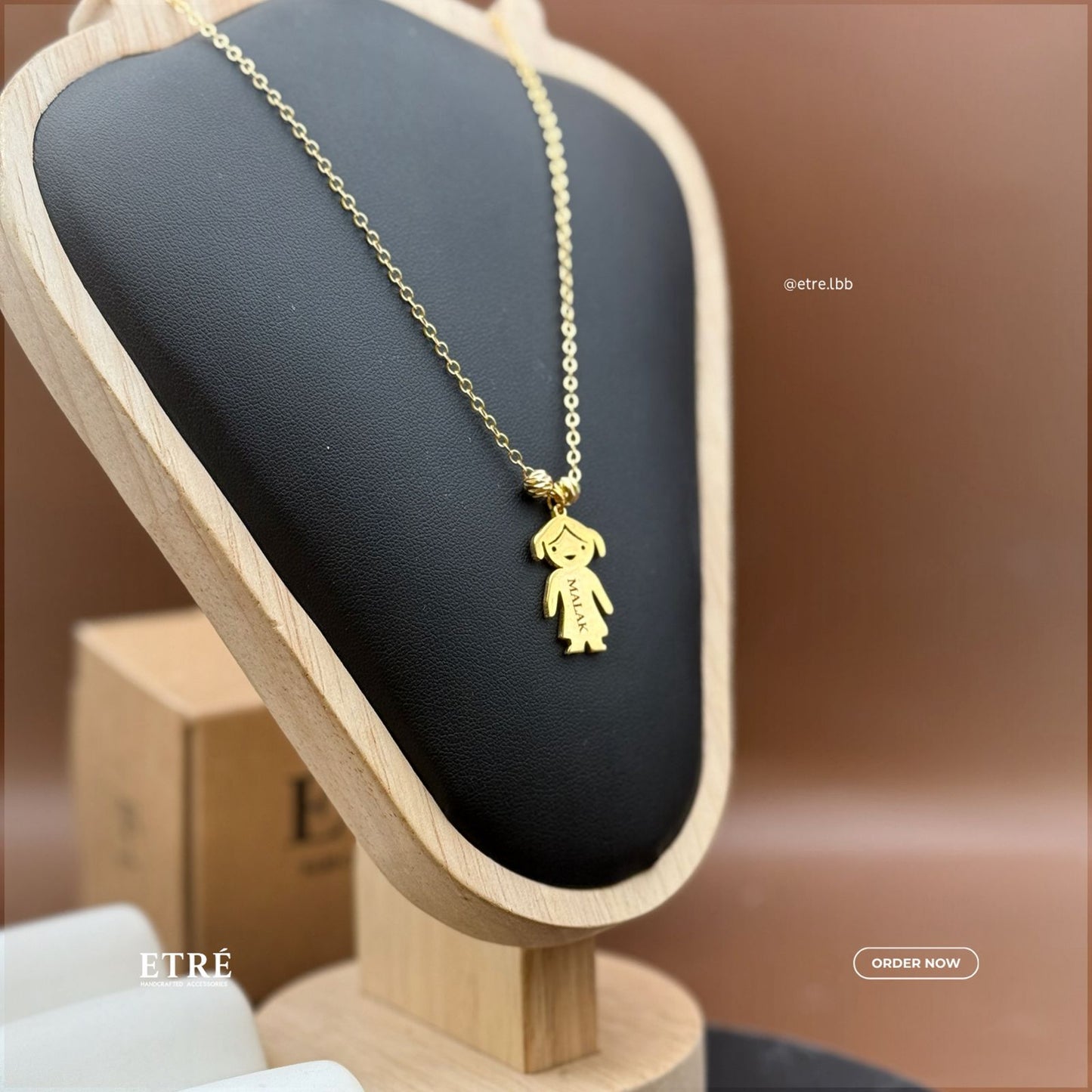 Personalized Kids Charm Necklace for Moms