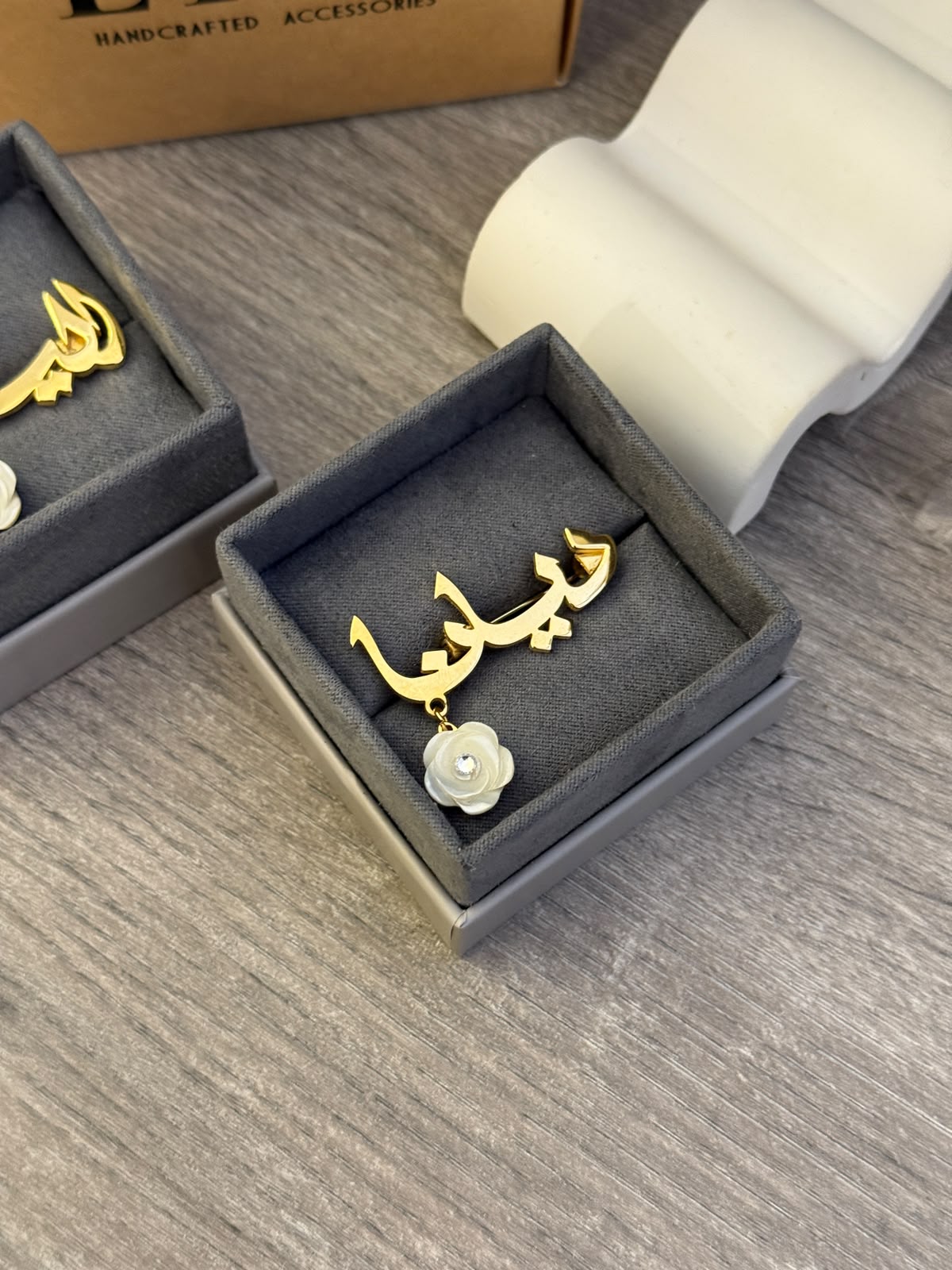 The Luxury Baby Name Brooch