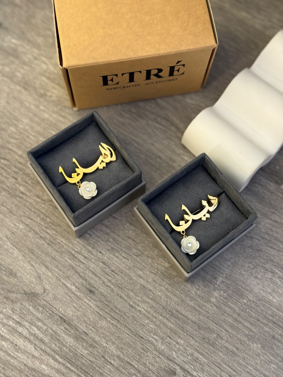 The Luxury Baby Name Brooch