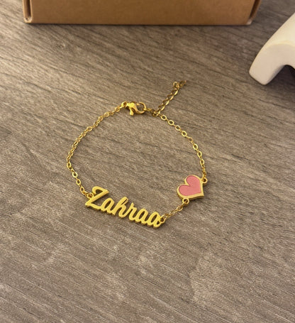 Custom Baby Name Bracelet