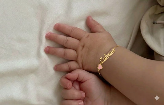 Custom Baby Name Bracelet