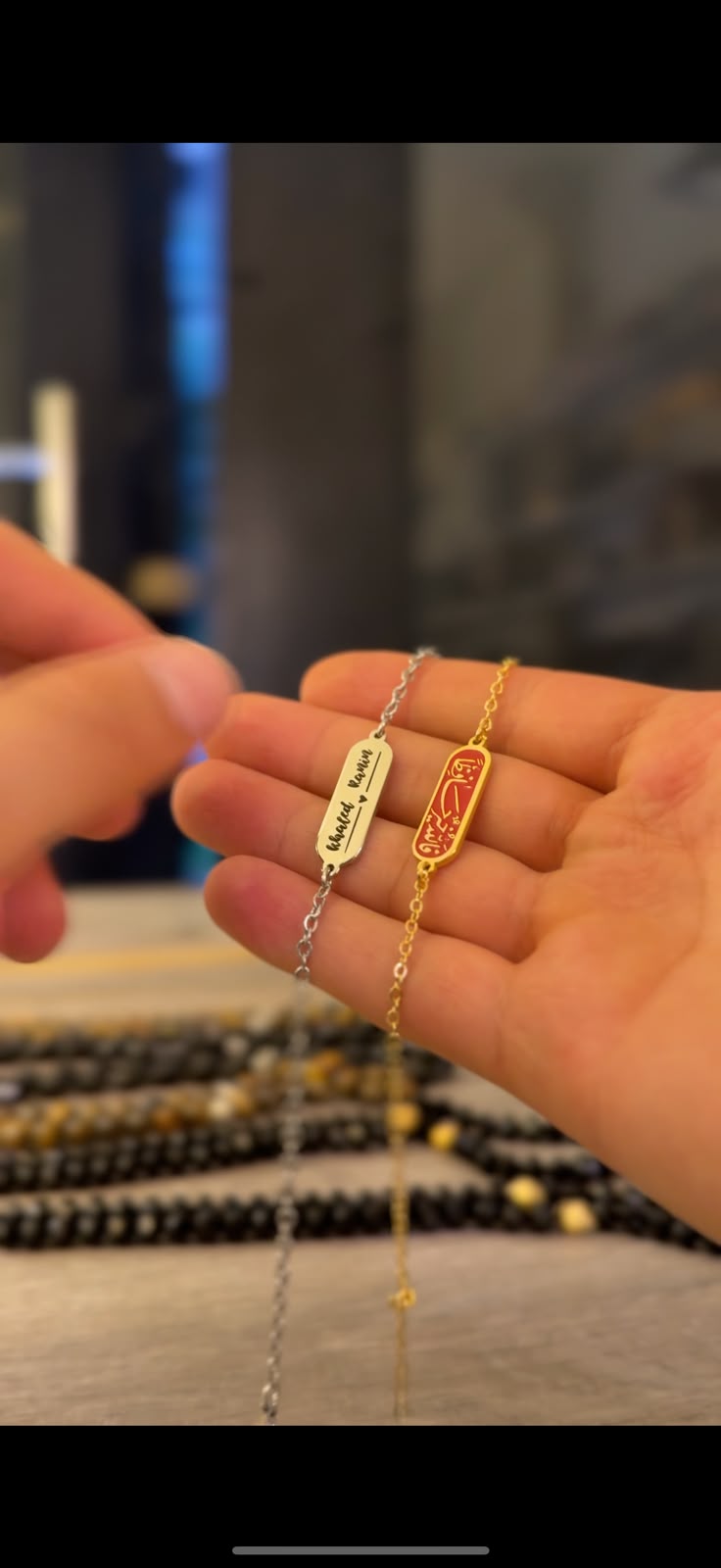 The "Khairun Hafiza" Luxury Couple Bracelets ✨ Bound by Blessing